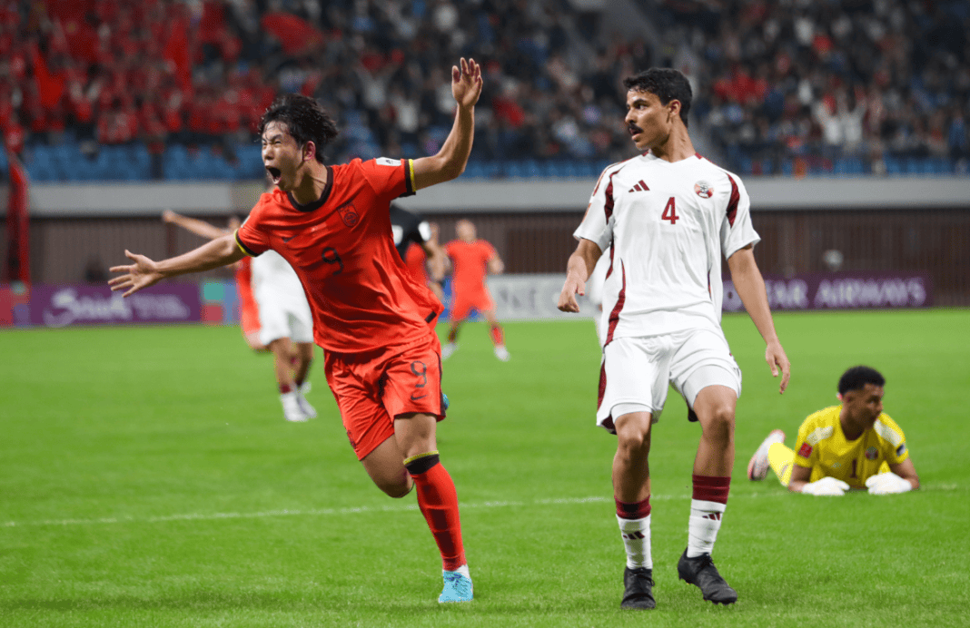 中国队首发阵容图片